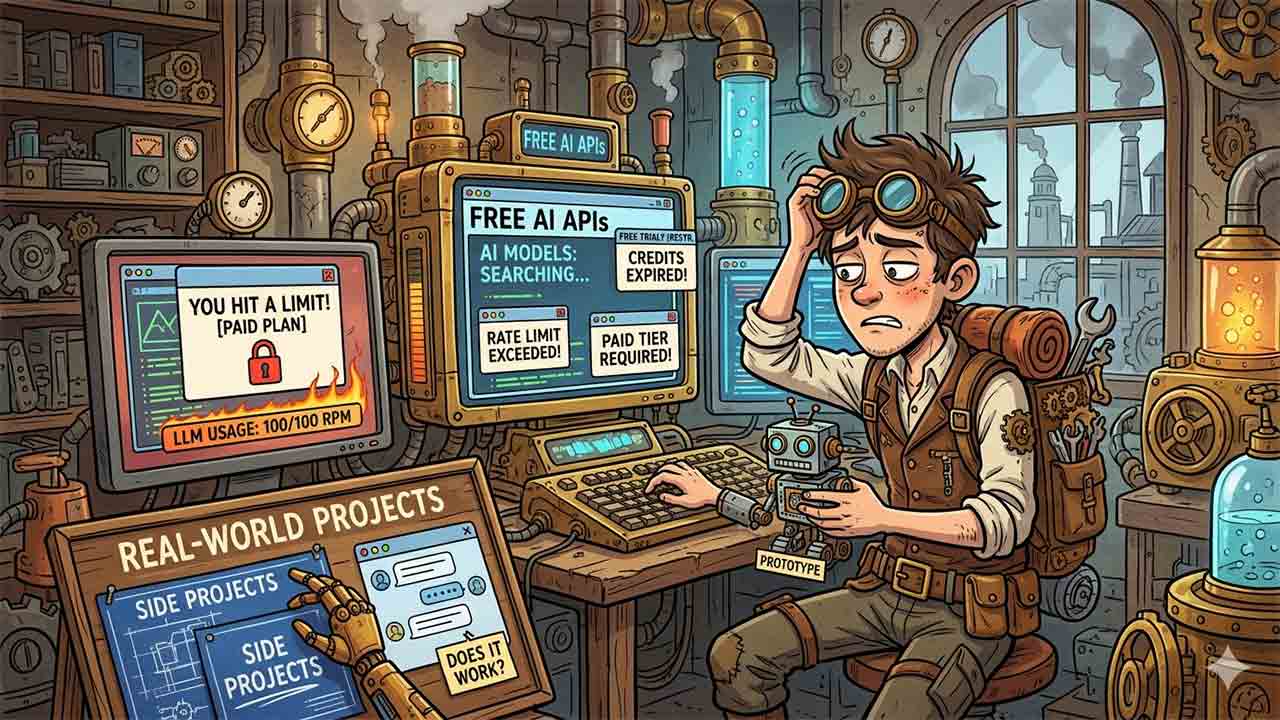 5 Top Free AI APIs for Developers to Experiment With (2026)