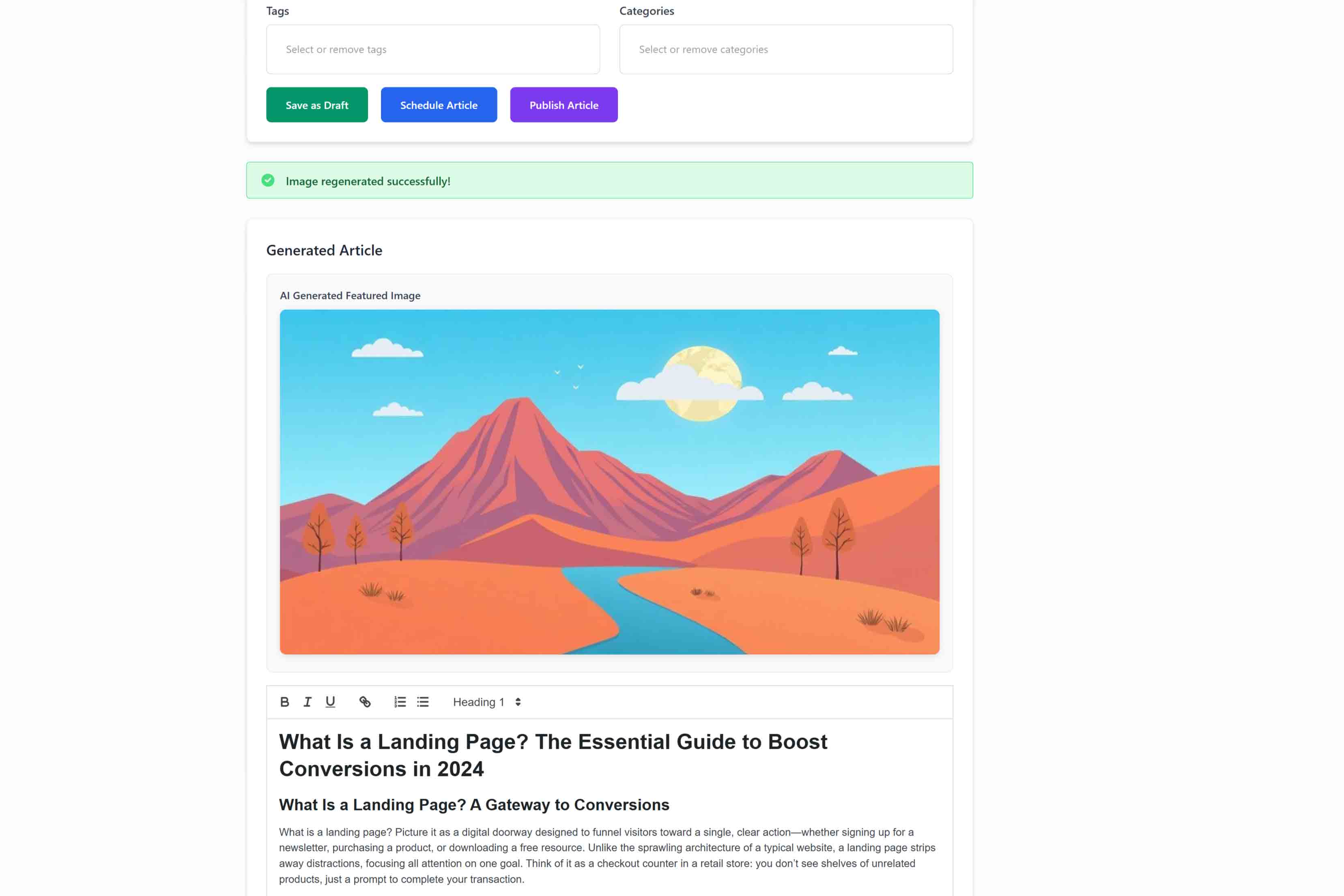 Postify – AI Blog Post Generator for Wordpress - Image 2